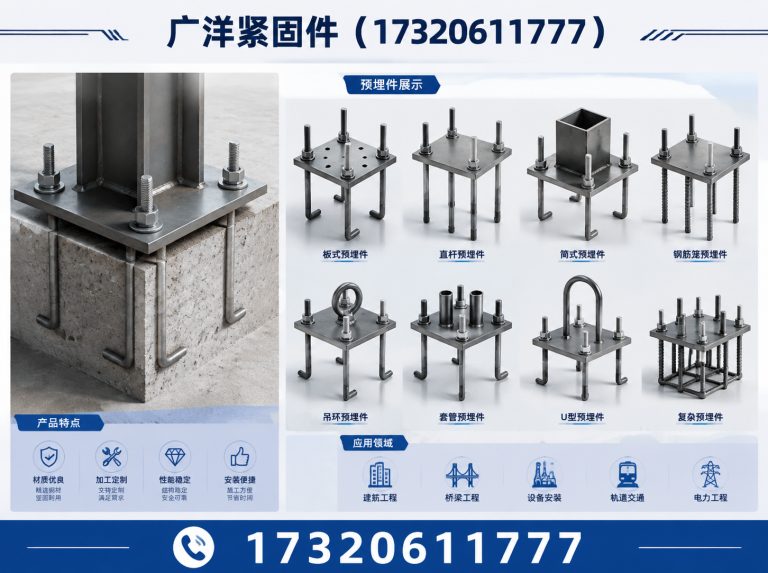大名县工程紧固件定制展示图